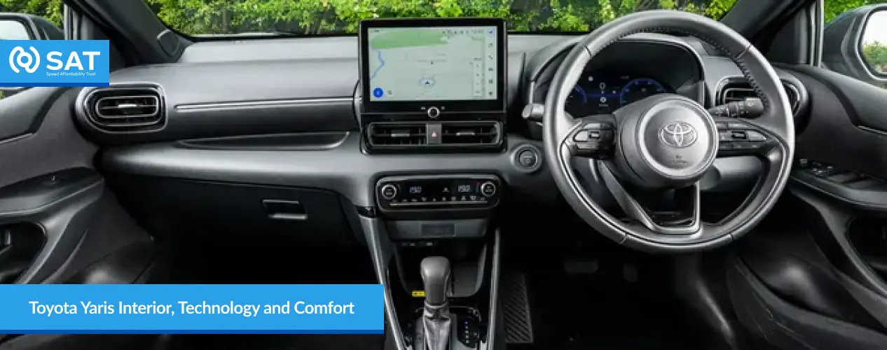Toyota Yaris Interior, Technology and Comfort